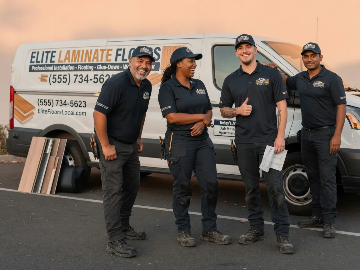 Laminate flooring installation company in Ola, AR